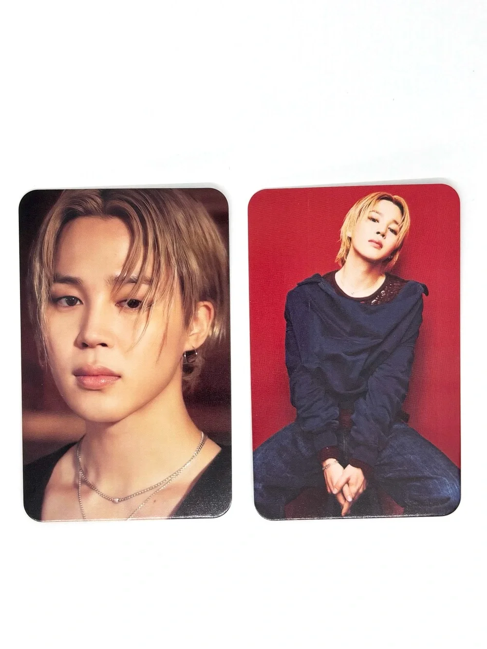 (4pcs) BTS JIMIN BIAS BRACELET KEYCHAIN PHOTOCARD BUNDLE